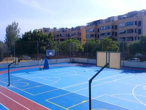 Nuevas pistas deportivas del Colegio LYCÉE FRANÇAIS D’ALICANTE